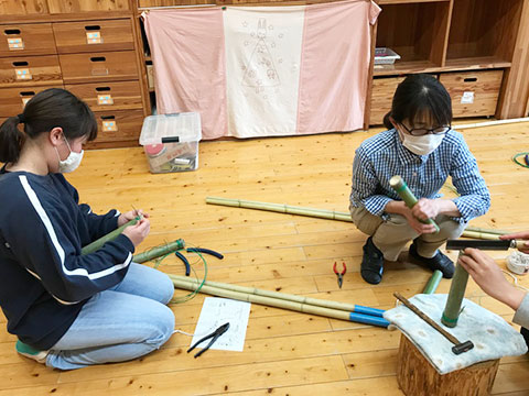 竹馬づくり04