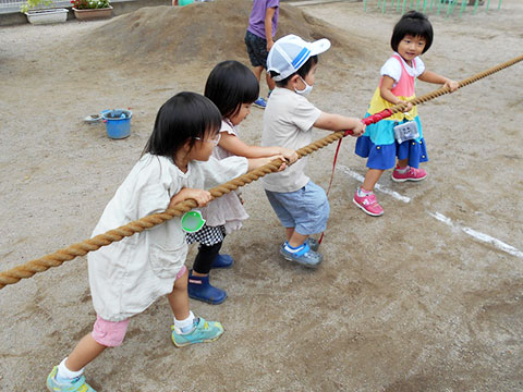 運動会ごっこ・綱引きの巻05