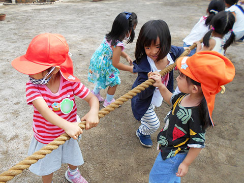 運動会ごっこ・綱引きの巻06