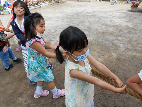 運動会ごっこ・綱引きの巻07