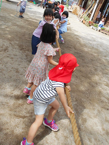 運動会ごっこ・綱引きの巻09