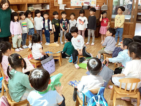 よもぎ団子作り10